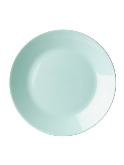 Тарелка десертная, стеклокерамика, 18 см, круглая, Lillie Turquoise, Luminarc, Q6430, бирюза