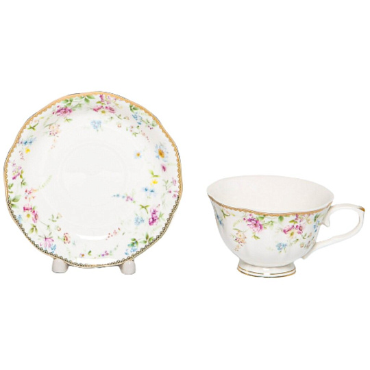 Набор чайный фарфор, 12 предметов, на 6 персон, 250 мл, Balsford, Франсуаза, 172-42002, подарочная упаковка