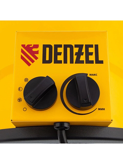 Пушка тепловая электрическая, Denzel, SFH-9000, 9 кВт, 850 м³/ч, ТЭН, 3 режима, круглая, 96439