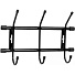 Вешалка настенная 3 крючка, 18х28.5х6.7 см, металл, Nika, ВН3, в ассортименте - фото 3