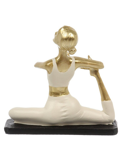 Фигурка декоративная полистоун, Йога, 10.5х4.5х10 см, A020258