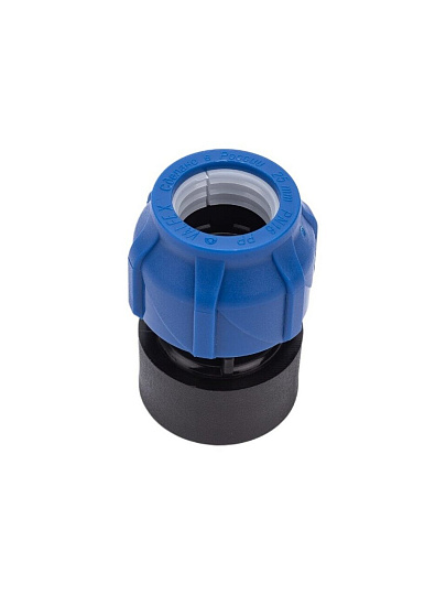 ПНД муфта d25х1", внутренняя резьба, соединительная, Valfex