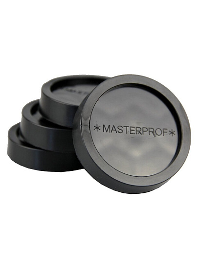 Антивибрационные подставки 4 шт, черный, индивидуальная упаковка, MasterProf