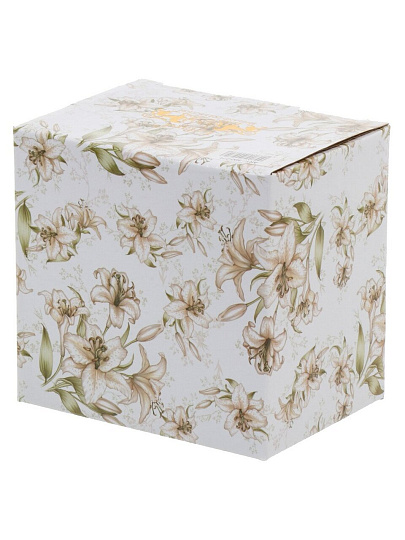 Кружка фарфор, 450 мл, Lilies, Lefard, 590-271