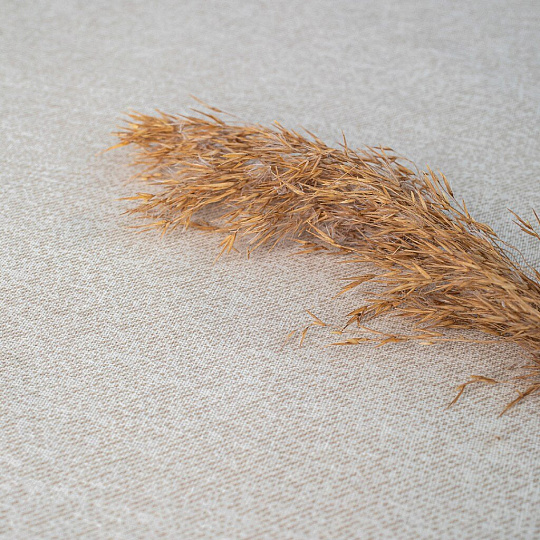 Клеенка 1.4х20 м, хлопок, с акриловым покрытием, Naturel Beige, 3253