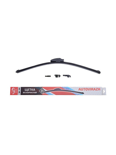 Щетка стеклоочистителя Autovirazh, бескаркасная, 22"/56 см, AV-155Y, AV-002215