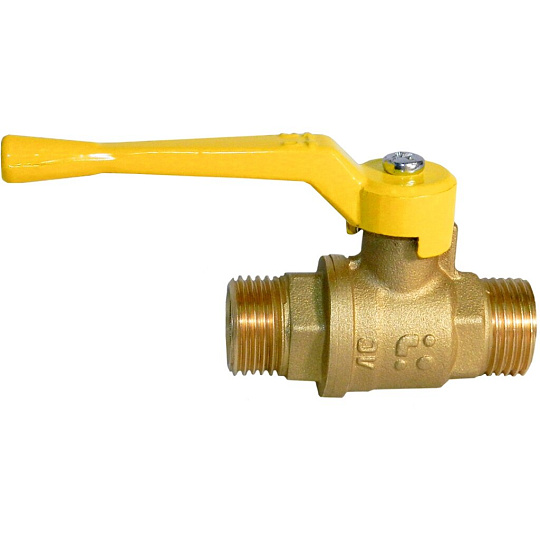 Кран для газа ш-ш, 3/4", ручка, БАЗ