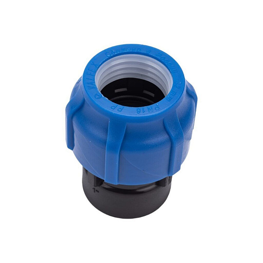 ПНД муфта d32х1", внутренняя резьба, соединительная, Valfex