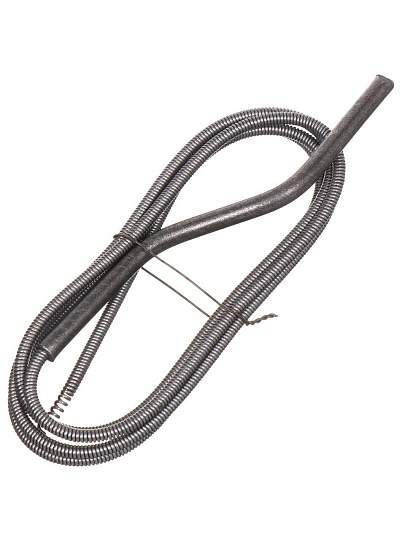 Трос сантехнический диаметр 6 мм, пружина, 1 мм, 2 м, СантехКреп, 3.1.2.2.