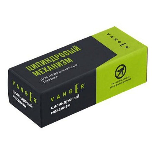 Личинка замка двери Vanger, VM-90-C-CR, 33857, 90 мм, с заверткой, хром