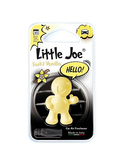 Ароматизатор в машину на дефлектор, сухой 3D, Little Joe, "OK" Ваниль, КА-00058912