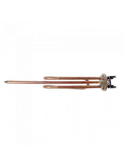 Тэн для водонагревателя Ariston, медь, 1.5 кВт, R48 мм, под анод, М5, RCA, 30716