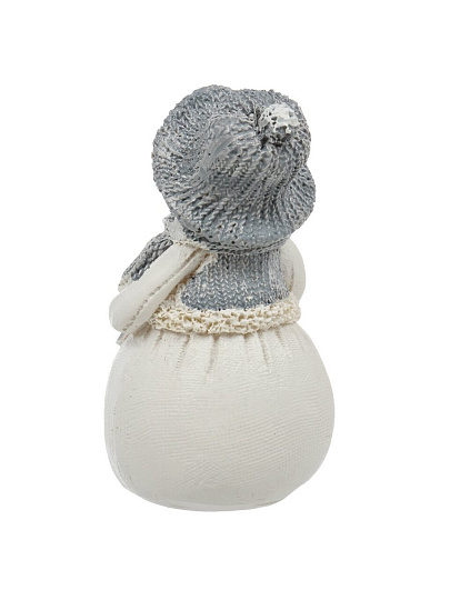 Фигурка декоративная полистоун, Снеговичок, 5х4х8.5 см, A020237