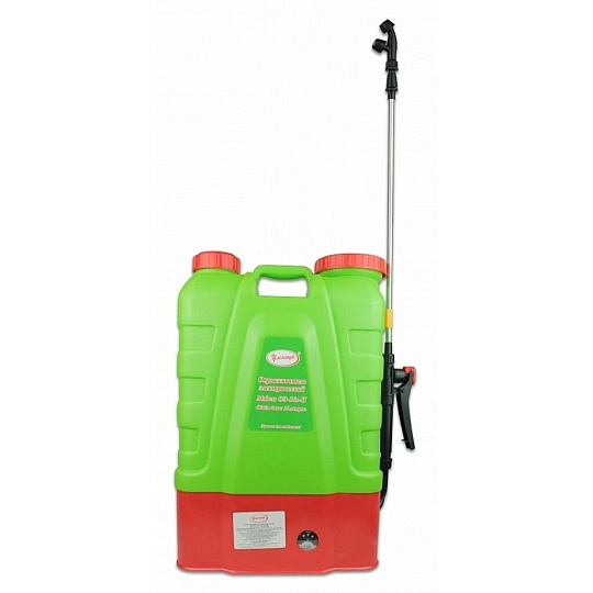 Опрыскиватель аккумуляторный, Умница, 16 л, свинцово-кислотный, 8 А.ч, 12 В, пластик, ОЭ-16л-Н