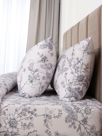 Наволочка 2 шт, Майская ночь, бязь, 100% хлопок, 50 х 70 см, 120 г/м2, 20225/1