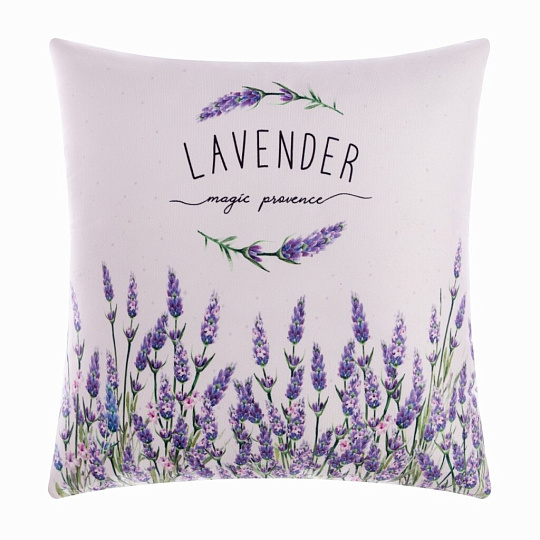 Подушка декоративная, 40х40 см, Magic provence, 100% полиэстер, велюр, Этель, 7516081