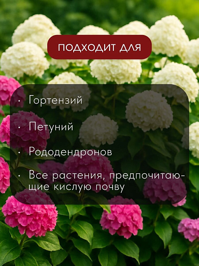 Удобрение для гортензий, пролонгированное, с биодоступным кремнием, ведро, 800 г, Bona Forte