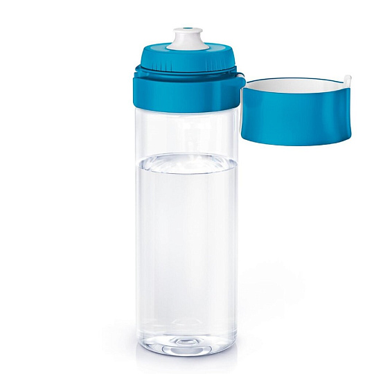 Фильтр-бутылка Brita, Fill&Go Vital, для холодной воды, 1 ступ, 0.6 л, синий, 1021529