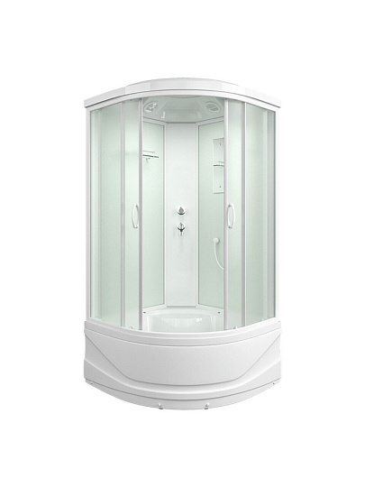 Душевая кабина 100х100х215 см, Mirwell, MR3510TP-C3-RUS