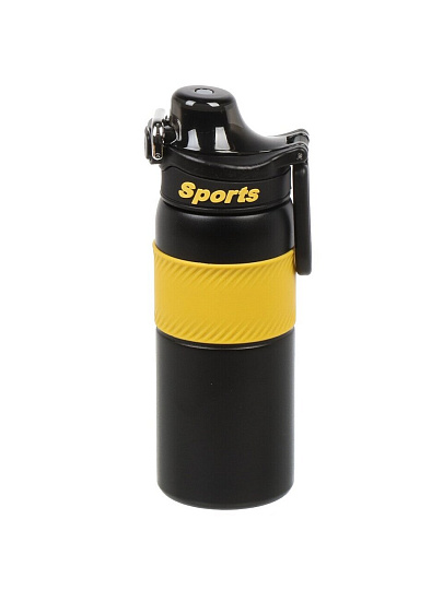 Термобутылка нержавеющая сталь, 0.5 л, Sports Fresh, желтая, B070071