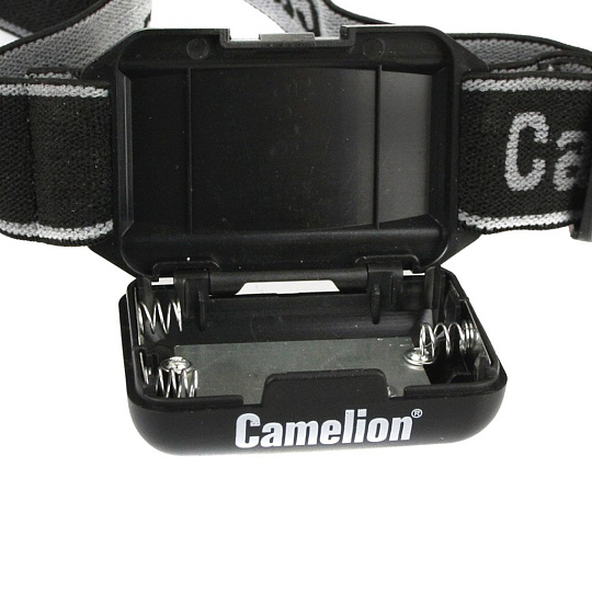 Фонарь налобный, Camelion, 5 355, пластик, 13748