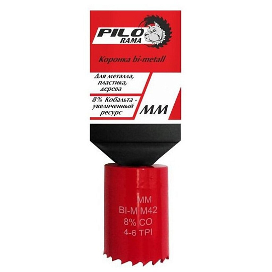 Коронка Pilorama, 570022, диаметр 22 мм, Bi-Metall 8%Co