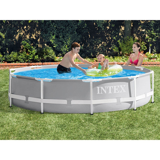 Бассейн каркасный Intex, 305х76 см, Prism Frame, 26702NP, фильтр-насос, 4485 л