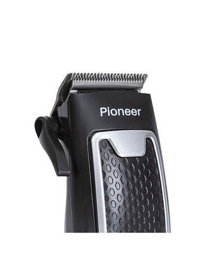 Машинка для стрижки Pioneer, HC03AC, сетевая, 10 Вт, черно-серая