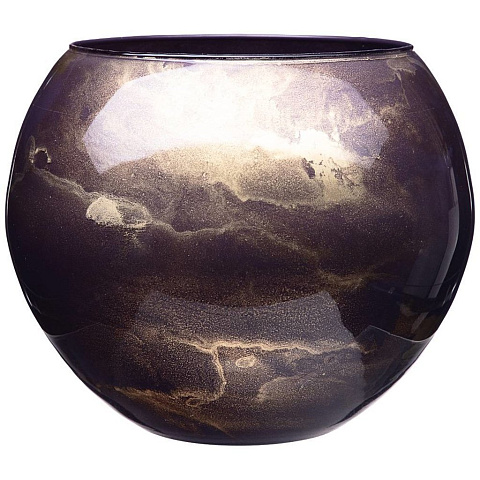Ваза sfera "golden marble lavender" диаметр 20 см, 316-1605