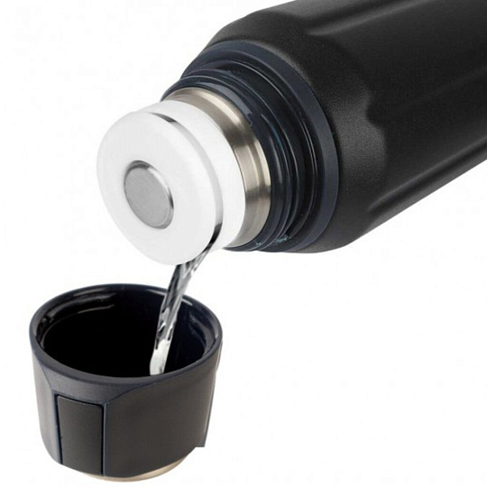 Термос нержавеющая сталь, 0.6 л, узкая горловина, Rondell, Tonus, колба нержавеющая сталь, RDS-1069