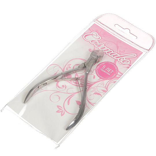 Кусачки маникюрные хирургическая сталь, шаг 7 мм, ручная заточка, Cosmake, NN-05, 00012924