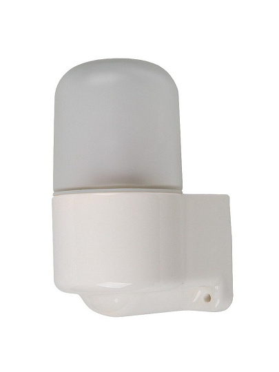 Светильник для бани, General Lighting Systems, GCF-SNC-60-E27-IP65-W,437769, 60 Вт, E27, на 1 лампочку, IP65, НПБ400-2, угловой, керамика, белый, 437769
