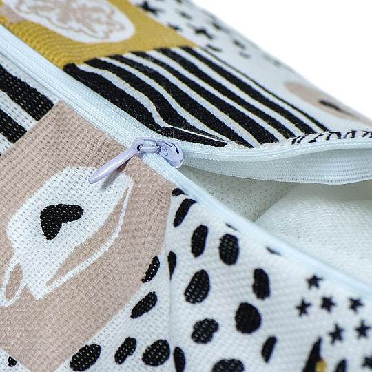 Подушка декоративная, 45х45 см, Новый год, рогожка, в ассортименте, Winterland, 619665