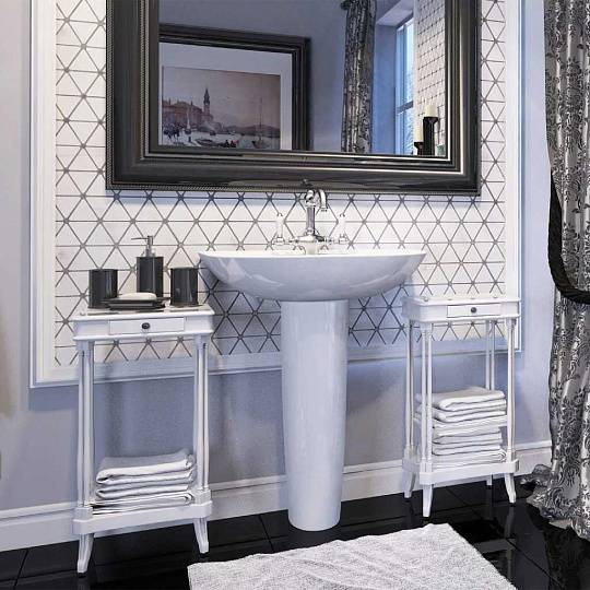 Умывальник Sanita Luxe, Classic, 645 мм, с переливом