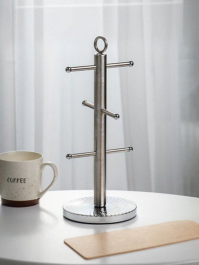 Держатель для кружек, металл, 15х36 см, Y4-9649