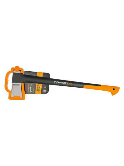 Топор-колун Fiskars, XL X25 X-series, рукоятка стеклопластик, обрезиненная, 2.4 кг, с чехлом, 1015643