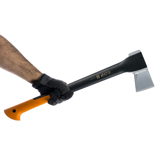 Топор-колун Fiskars, M X17 X-series, FiberComp, обрезиненная, 1.5 кг, 652 мм, с чехлом, 1015641