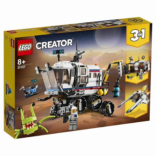 Конструктор Lego, Creator, Центральная пожарная станция, 7-9 лет, 510 деталей, 31107