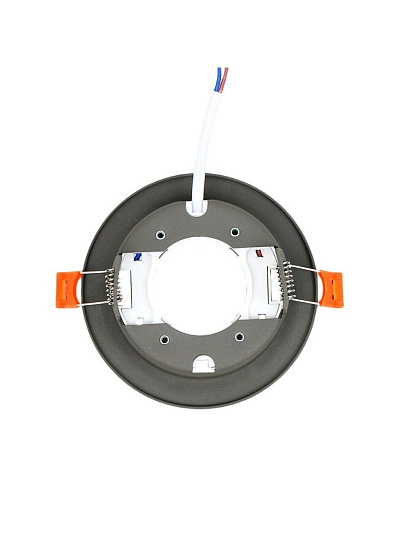 Светильник встраиваемый Вега, GX53, круглый, графит, General Lighting Systems, GCL-GX53-H38