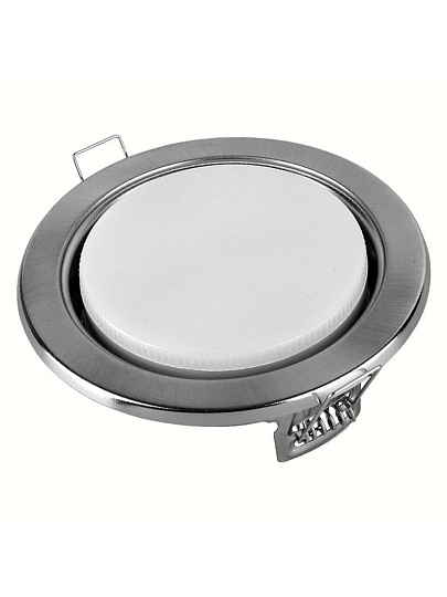 Светильник встраиваемый светодиодный, General Lighting Systems, 50 Вт, GX53, IP20, 10.8х10.8х3.8 см, темно-серый, 432000