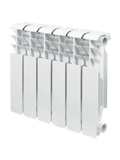 Радиатор алюминий, 350х80 мм, Tropic, 6 секций, 7601.027