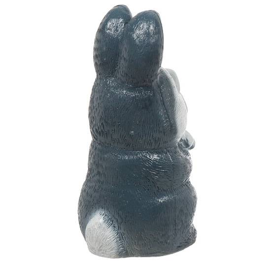 Фигурка садовая, Кролик с ромашкой, 31х14 см, гипс, 374