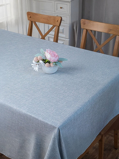 Клеенка 1.4х20 м, хлопок, с акриловым покрытием, Naturel Grey, 3252