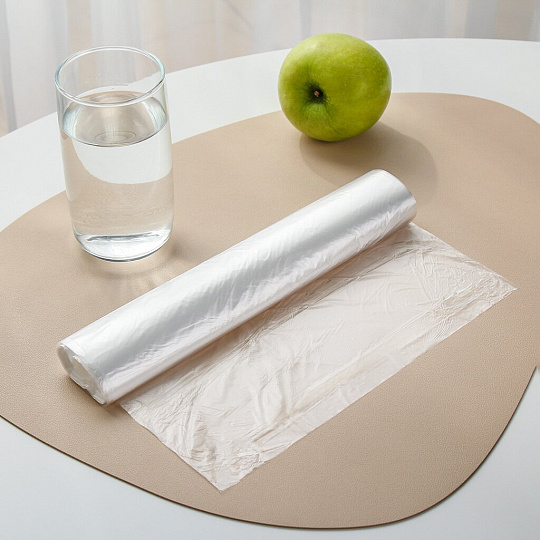 Пакет для хранения и заморозки, 120 шт, 25х40 см, 5 л, 7 мкм, Lomberta, 555509