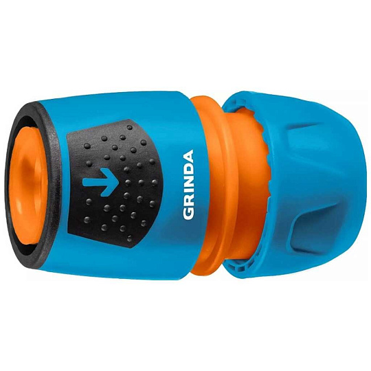 Соединитель 1/2"-3/4", быстросъемный, автостоп, пластик, для шланга, Grinda, PROLine, TU-A, 8-426227_z02