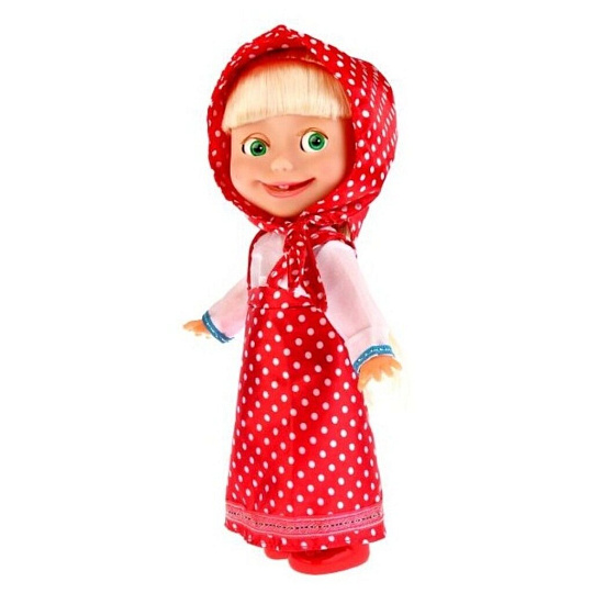 Кукла Карапуз, Маша и Медведь, 30 см, озвученная, пластмасса, Y83030B