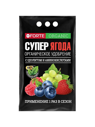 Удобрение Супер ягоды, органическое, 2 кг, Bona Forte