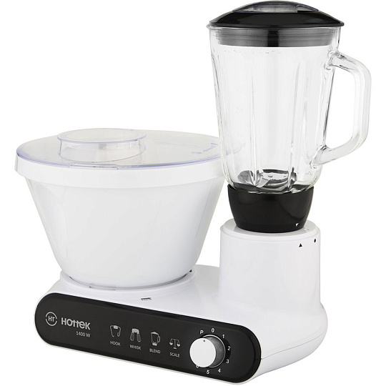 Кухонная машина Hottek, 5 л, 1400 Вт, 6 скоростей