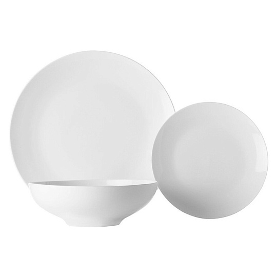 Сервиз столовый фарфор, 12 предметов, на 6 персон, Maxwell&Williams, Белая коллекция, MW504-FX0147