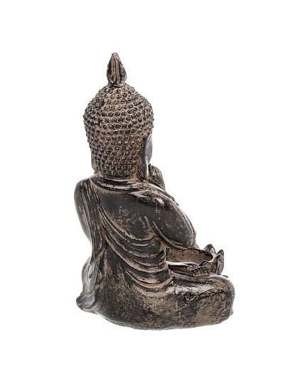Фигурка декоративная Будда, 18 см, с подсвечником, Y6-10545